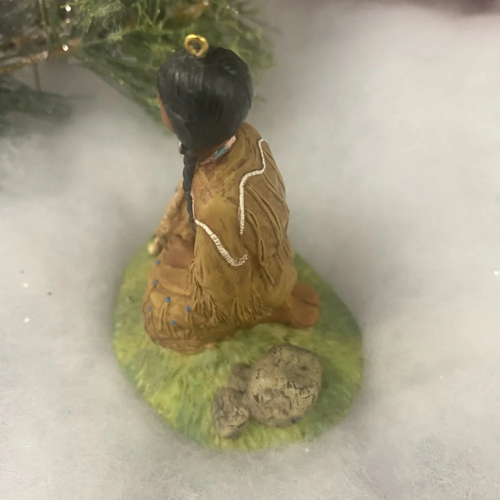 Vtg American Girl Collection Ornament by Hallmark Kaya Traditional Outfit 2002